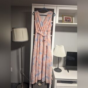 Shein pink and purple Maxi dress